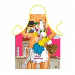 Erotic Apron - Just Married 2 / Just Married Domestic Works Woman