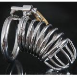 Steel chastity device Diamondring De Luxe