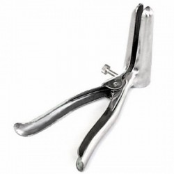 Anal dilator metal for sexual games Anal Speculum 2 Prongs