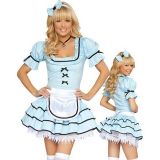 Карнавальный костюм Алисы в зазеркалье Stylish French Maid Costume