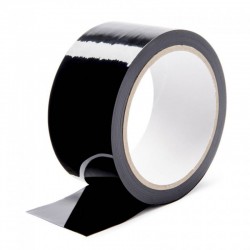 Черная клейкая лента для связывания Fetish Bondage Tape, 20 метров по оптовой цене