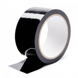 Black Fetish Bondage Tape, 20 meters