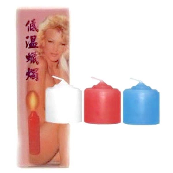 Восковые свечи с низкой температурой плавления Sensual Hot Wax Candles Set. Артикул: IXI13185