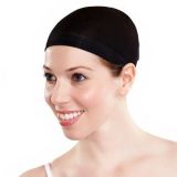 Black mesh, hair cap for a wig