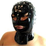 Vinyl mask with rivets