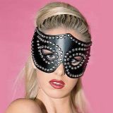 Черная карнававльная маска кошки по оптовой цене