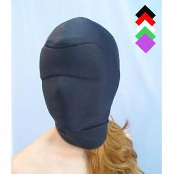 Черная эластичный закрытая маска на все лицо Black Sponge Hood. Артикул: IXI13628