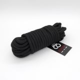 Black cotton rope for BDSM games