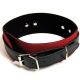 ����������� ������� Unisex Red Suede Leather Devilish Delights Collar