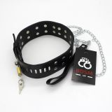 Black studded collar