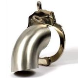 Steel male chastity belt