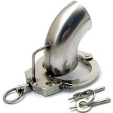 Steel chastity device