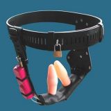 Black female chastity device