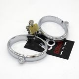 Mens steel cuffs steel