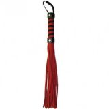 Strict Leather Premium Flogger Strict Leather Red Whip for Role Playing