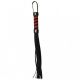 Strict Leather Black and Red Role Playing Whip Strict Leather Premium Flogger