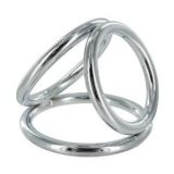 Triple chrome ring