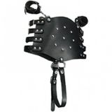 Black corset restraint