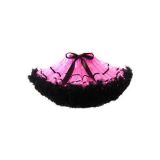 Black and pink tulle skirt