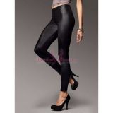 Vinyl leggings black