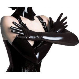Vinyl long gloves. Артикул: IXI15717