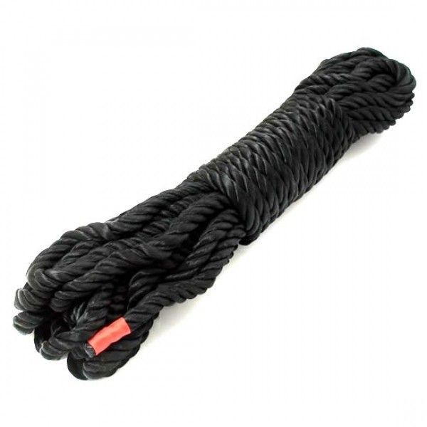 Веревка для связывания черная шелковая Special Silk Rope, 10 метров. Артикул: IXI15935
