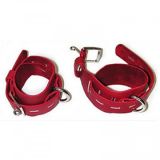 Red cuffs with 3-in-1