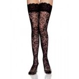 Black lace stockings