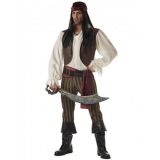Mens Pirate costume of the middle ages