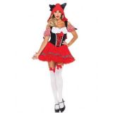Costume evil red riding hood