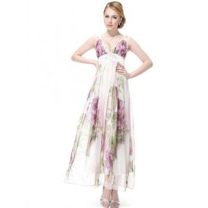 Lilac dress with shimmering waistband. Артикул: IXI23751