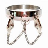 Unisex Luxury Stainless Steel Heavy Duty Collar with Japanese Clover Clamps по оптовой цене
