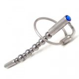    Jewel Head Ring Penis Plug