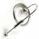 A catheter for the urethra with a ring