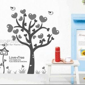 SALE! Vinyl sticker - Tree with hearts. Артикул: IXI25914