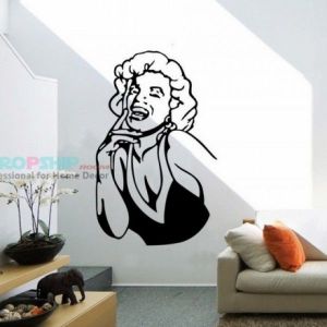 SALE! Vinyl decal - Marilyn Monroe. Артикул: IXI25973