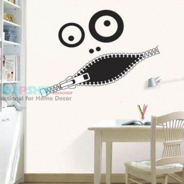 SALE! Vinyl decal - Physiognomy mouth shut. Артикул: IXI25978