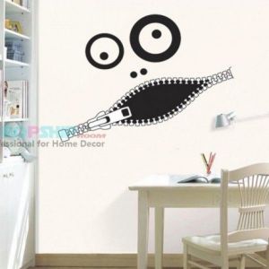 SALE! Vinyl decal - Physiognomy mouth shut. Артикул: IXI25978