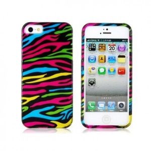 SALE! Case cover colorful Zebra for iPhone 5. Артикул: IXI25985