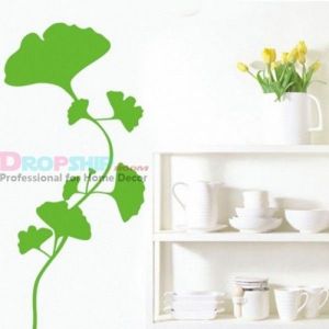 SALE! Vinyl sticker Green leaves. Артикул: IXI26005