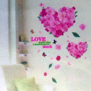 SALE! Vinyl sticker - Floral heart. Артикул: IXI26048