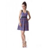 Charming dress with stylish print