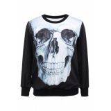 Womens Sweatshirt Skull