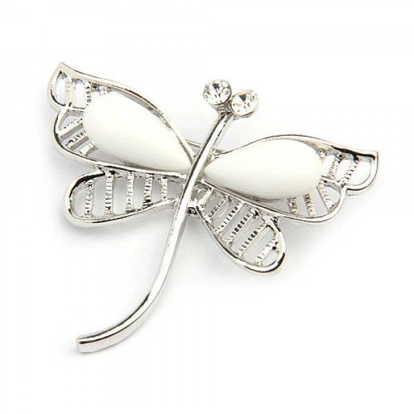 Silver dragonfly decoration. Артикул: IXI29601