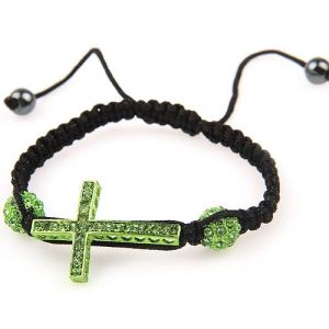Woven bracelet with cross. Артикул: IXI30183