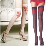 Black stockings Bows