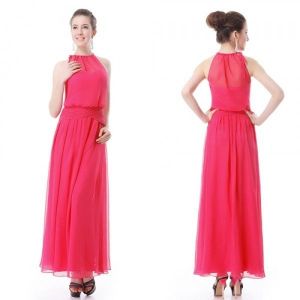 Light pink sleeveless dress. Артикул: IXI33491