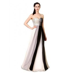 SALE! Dress without straps with a shimmering top and tint. Артикул: IXI33905