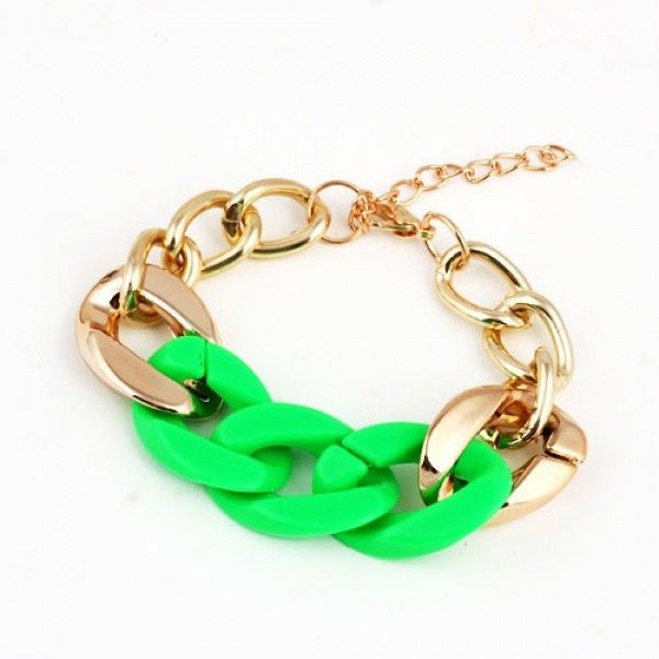 Golden bracelet with colorful woven. Артикул: IXI35131