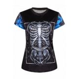 The original female with a skeleton t-shirt